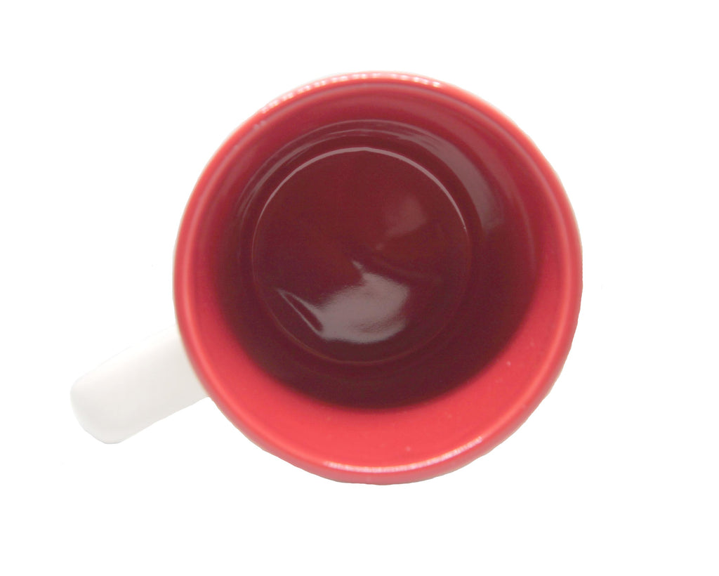 Petersen Ceramic Mug - White and Red Flying P