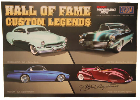 D'Agostino Hall of Fame Poster