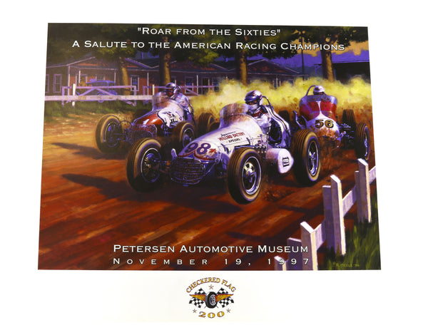 Petersen Poster - Checkered Flag 200