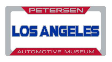 Petersen Museum Pin - License Plate