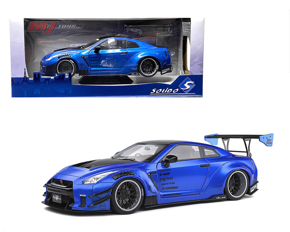 Solido 1:18 2020 Nissan GT-R (R35) LBWK Liberty Walk Type 2 Kit