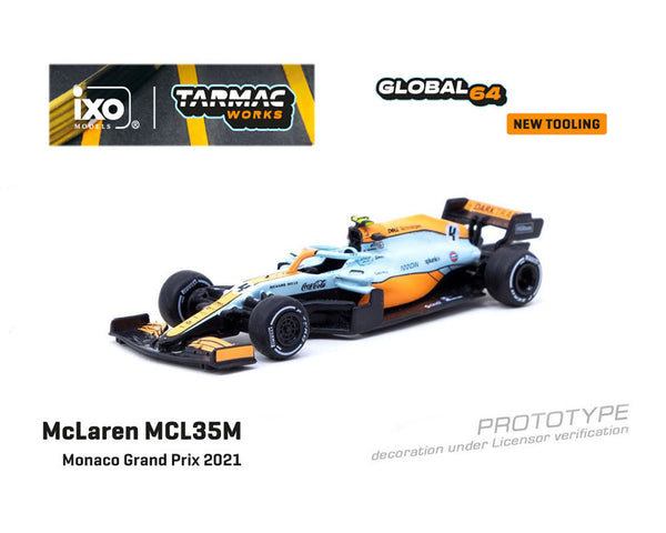 McLaren MCL35M Monaco Grand Prix 2021 #4 Lando Norris