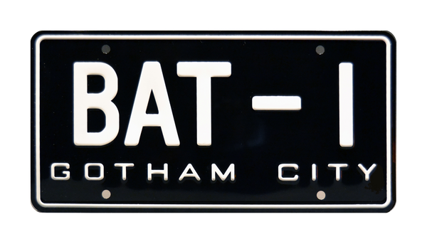 Batman USA BAT-1 Metal Stamped Vanity License Plate