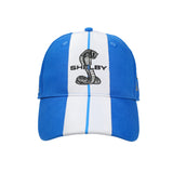 Two Stripe Shelby Racing Performance Hat - Royal Blue