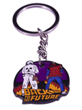 Back To The Future Keychain - Doc and Marty