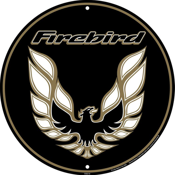 Pontiac Firebird Tin Sign