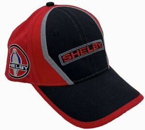 Shelby Logo Hat- Black and Red